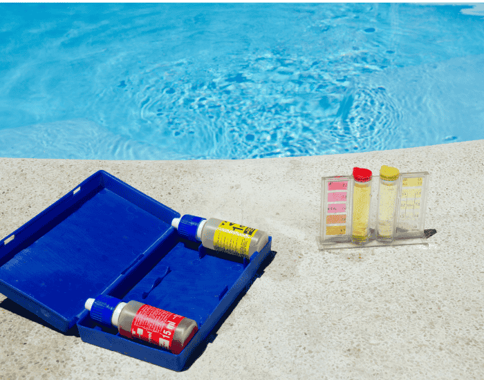 test eau piscine