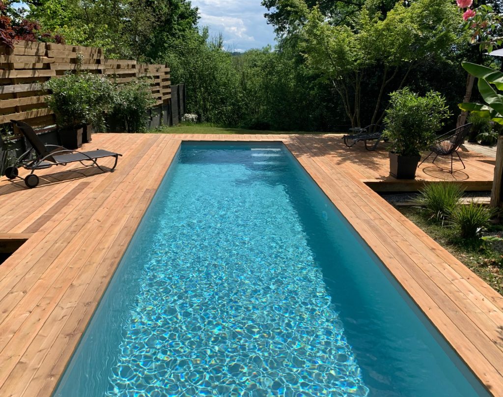 rénovation d'une piscine sur la cote basque
